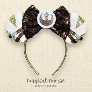 Rey Skywalker Minnie Ears | Disney's Star Wars-Inspired Mouse Headband